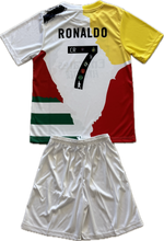 Load image into Gallery viewer, Cristiano Ronaldo 7 CR7 Youth Kids Soccer Jersey Kit - Portugal Real Madrid Manchester United Juventus Al Nassr
