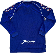 Load image into Gallery viewer, Asics Japan 1998 World Cup Home Jersey Vintage Retro &quot;Flame&quot; - Long Sleeve

