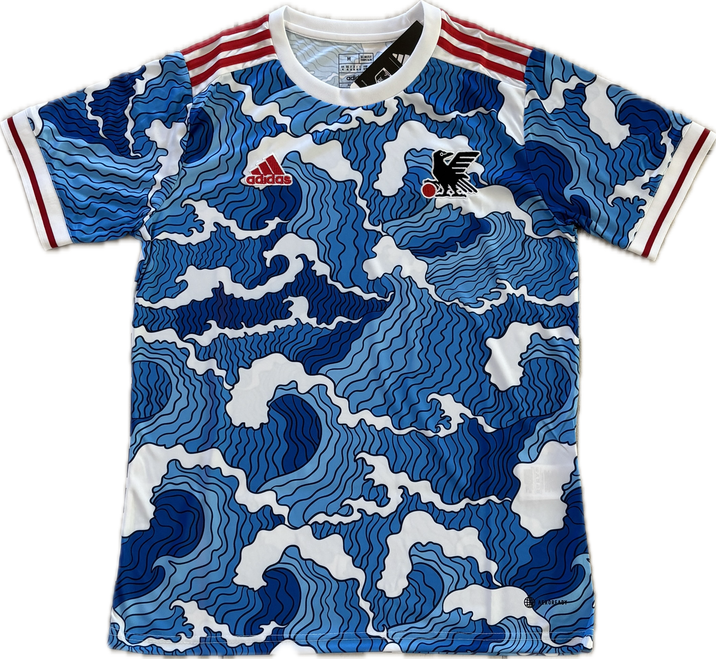 新品　adidas JAPAN FOOTBALL MUSEUM シャツ Oサイズ 新品 adidas JAPAN FOOTBALL MUSEUM シャツ Oサイズ