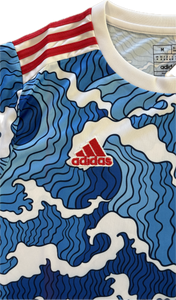 Adidas Japan 2020 Special Edition Football Shirt - "The Great Wave" Ukiyo-e