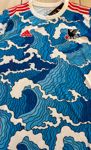 Adidas Japan 2020 Special Edition Football Shirt - "The Great Wave" Ukiyo-e