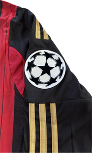 Kaká #22 AC Milan 2013-14 Champions League Home Jersey - Adidas Long Sleeve