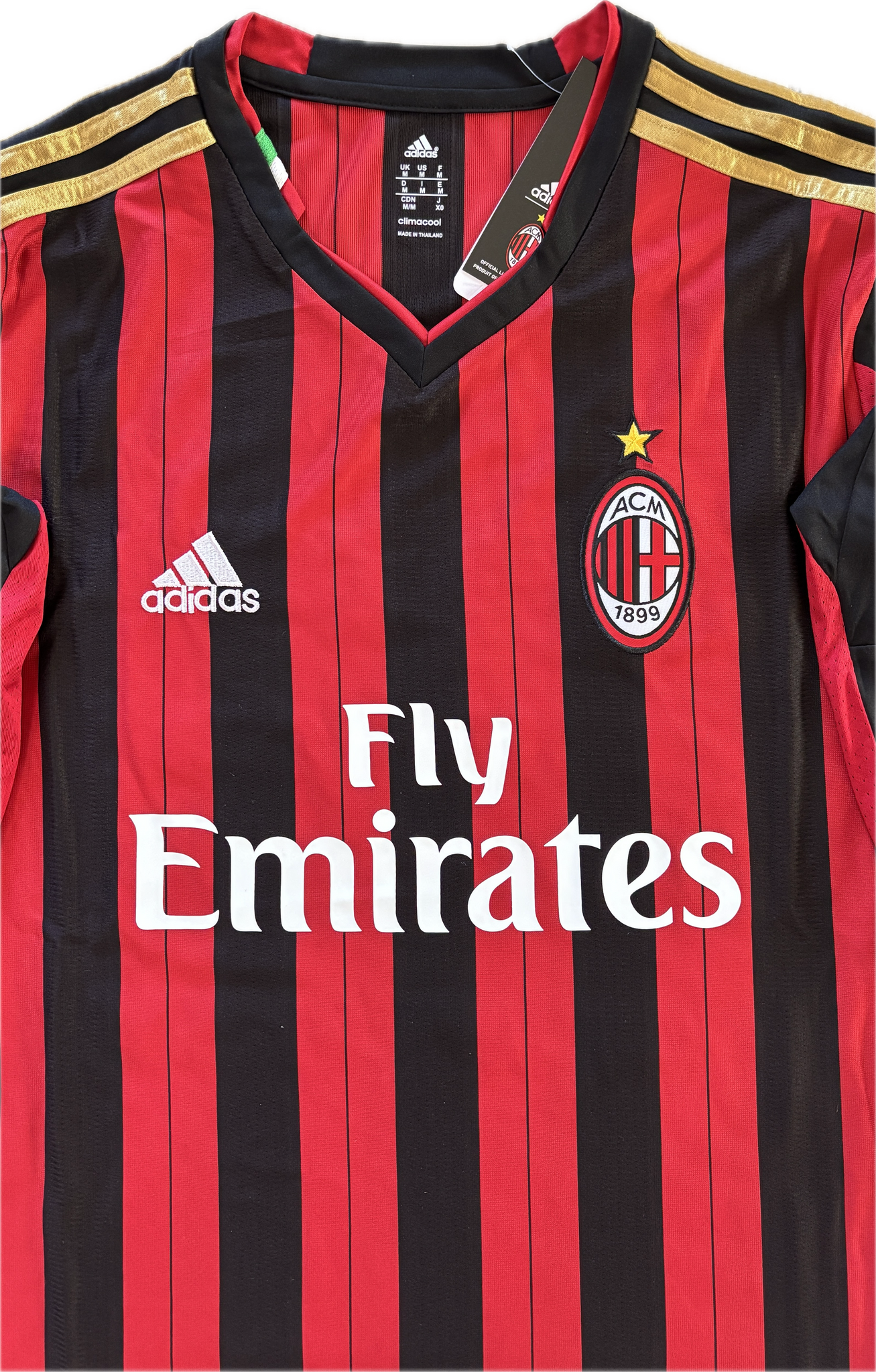 Shirt a. C. Milan 2012/2013 Kaka 22 Special Edition Gold Shirt a. C. Milan 2012/2013 Kaka 22 Special Edition Gold