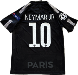 Neymar Jr #10 PSG 2018-19 Champions League Third Jersey - Nike Ballstar Respect