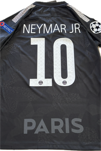 Neymar Jr #10 PSG 2018-19 Champions League Third Jersey - Nike Ballstar Respect