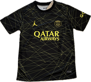Neymar Jr #10 Paris Saint-Germain 2023 Jordan Away Football Shirt Electric Yellow