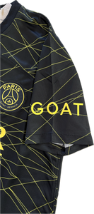 Neymar Jr #10 Paris Saint-Germain 2023 Jordan Away Football Shirt Electric Yellow