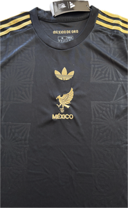 Mexico 2022 "Mexico de Oro" Black & Gold Jersey - Adidas Originals Special Edition