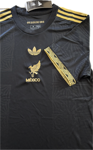 Mexico 2022 "Mexico de Oro" Black & Gold Jersey - Adidas Originals Special Edition