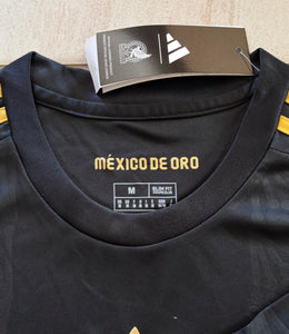 Mexico 2022 "Mexico de Oro" Black & Gold Jersey - Adidas Originals Special Edition