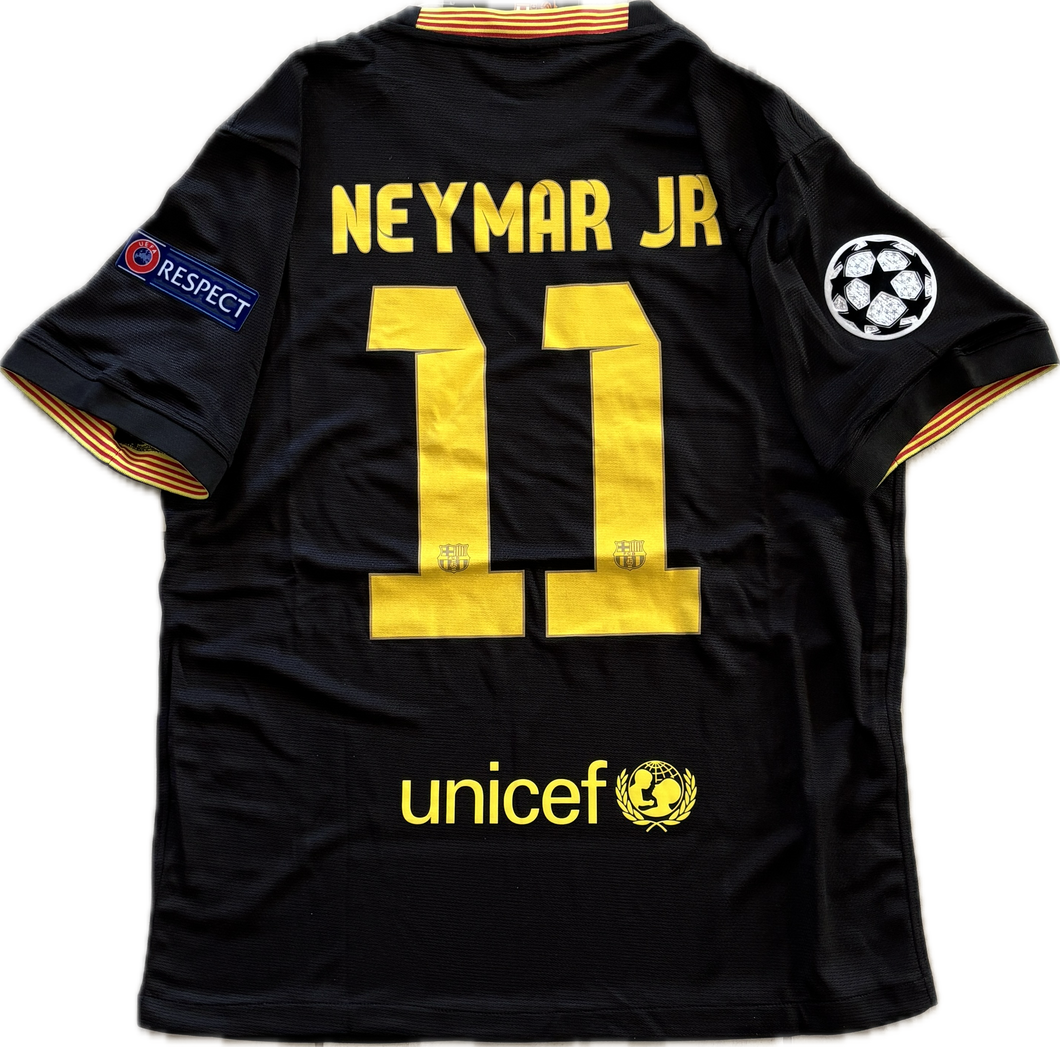 Neymar Jr #11 Nike Barcelona Debut Season Away Shirt 2013-14 Neymar Jr #11 Nike Barcelona Debut Season Away Shirt 2013-14