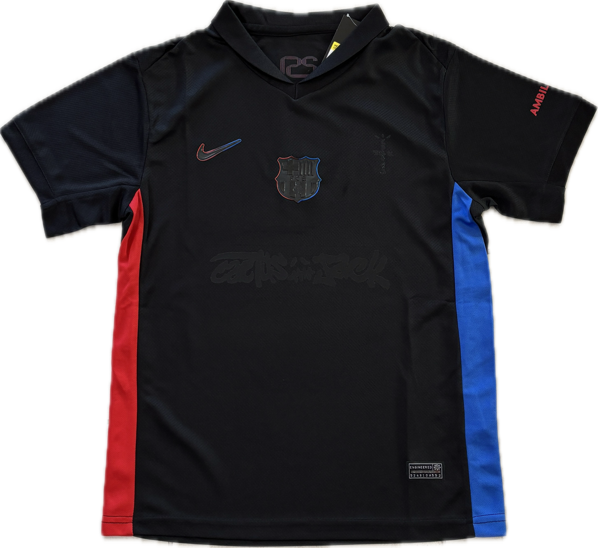 Nike x Travis Scott Cactus Jack Barcelona Youth Kids Kit (Jersey + Nike x Travis Scott Cactus Jack Barcelona Youth Kids Kit (Jersey +