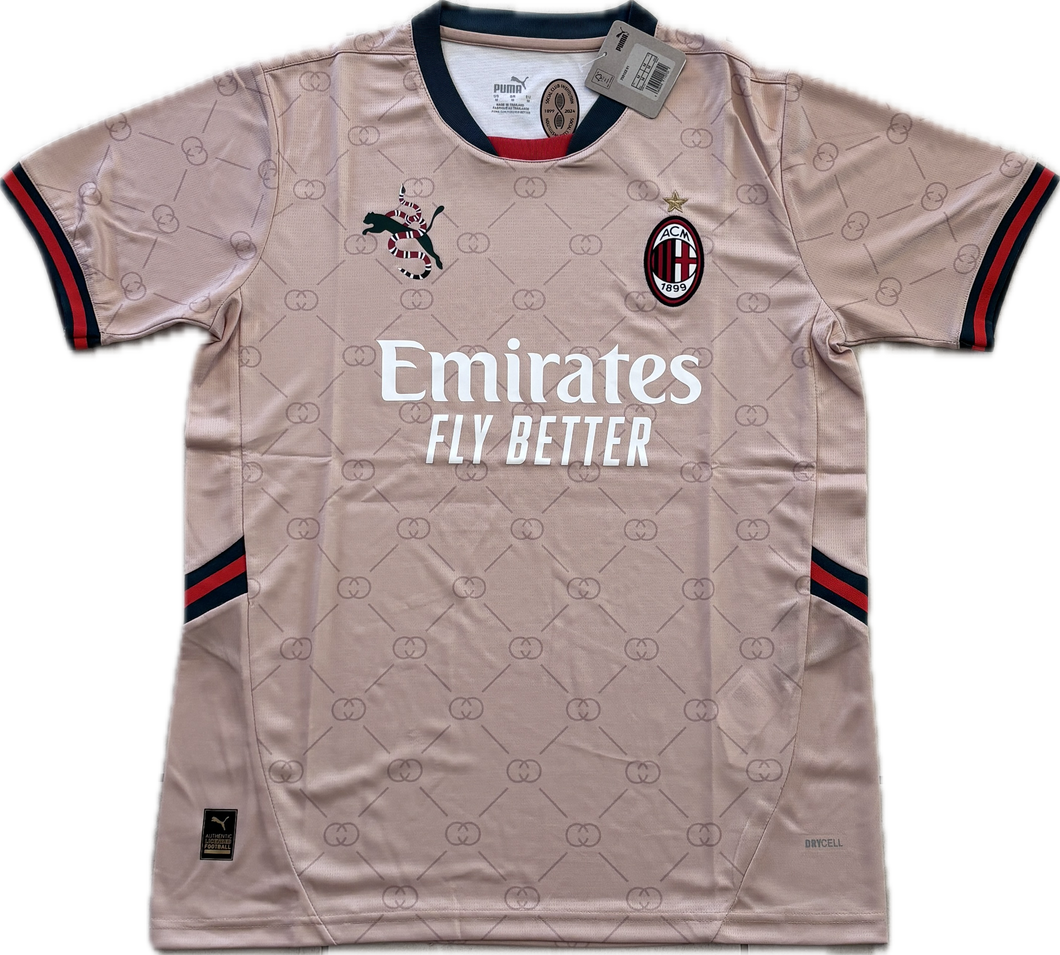 Gucci x Puma AC Milan 125th Anniversary Special  Collaboration Edition Jersey