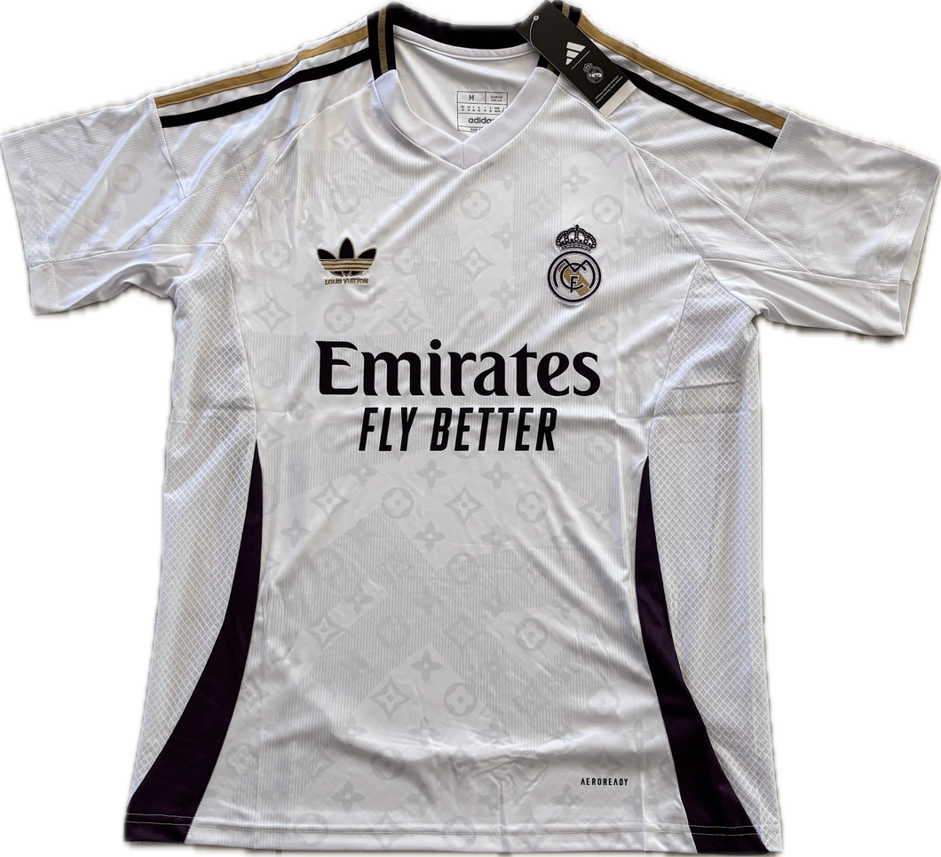 Adidas x Louis Vuitton LV Monogram Real Madrid Special Edition Jersey