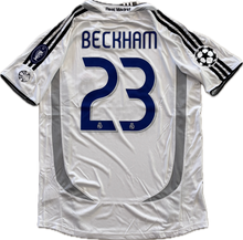 Load image into Gallery viewer, David Beckham Adidas #23 Real Madrid 2006-2007 Home Jersey - Final Season La Liga Champions Shirt
