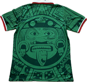 ABA Mexico 1998 World Cup Home Jersey - Retro Aztec Calendar 'Francia 98' Shirt MEN