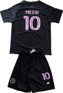 Messi #10 Inter Miami  Adidas "La Noche" Youth Kit (Jersey + Shorts)