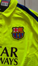 Load image into Gallery viewer, Neymar Jr #11 Nike Barcelona 2015-16 Away Jersey - Champions League &amp; World Champions Patch
