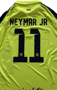 Neymar Jr #11 Nike Barcelona 2015-16 Away Jersey - Champions League & World Champions Patch
