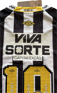 Neymar Jr Santos 100th Goal Commemorative Home Jersey - Umbro 2012 Pixel MEN