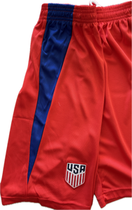 USMNT USA Men's Soccer Jersey and Shorts Set - Blue & Red Graphic Kit
