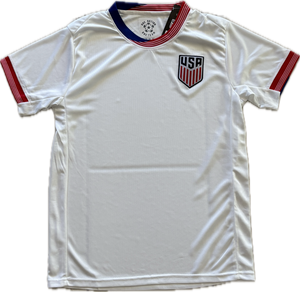 USMNT USA Men's Soccer Jersey and Shorts Set - Blue White Classic