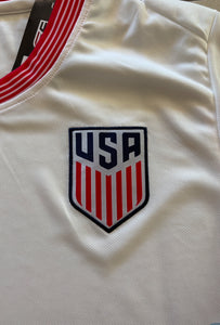 USMNT USA Men's Soccer Jersey and Shorts Set - Blue White Classic