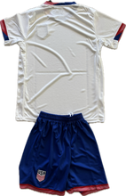 Load image into Gallery viewer, USMNT USA Men&#39;s Soccer Jersey and Shorts Set - Blue White Classic
