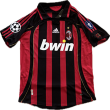 Load image into Gallery viewer, Kaka Jersey AC Milan 06-07 Retro Football Soccer Jersey Football Champions League Red Black UCL MENS
