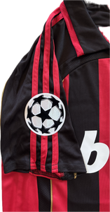 Kaka Jersey AC Milan 06-07 Retro Football Soccer Jersey Football Champions League Red Black UCL MENS