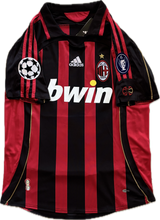 Load image into Gallery viewer, Kaka Jersey AC Milan 06-07 Retro Football Soccer Jersey Football Champions League Red Black UCL MENS
