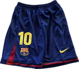 "Nike FC Barcelona Youth Shorts - Official 2025-26 Home Kit"
 short view
