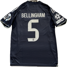 Load image into Gallery viewer, Bellingham #5 Real Madrid 2025-26 Adidas Away Jersey with Intercontinental &amp; Champions League Patches
