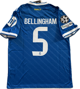 Real Madrid 2025-26 Adidas Originals Jersey with Intercontinental billingham back view 5
