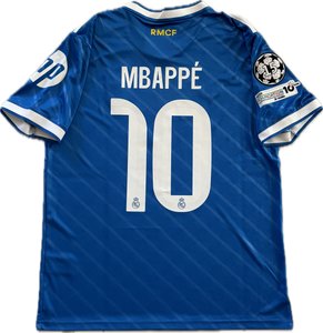Mbappé #10 Real Madrid 2025-26 Adidas Originals Jersey | Intercontinental & 15x Champions League Patches
