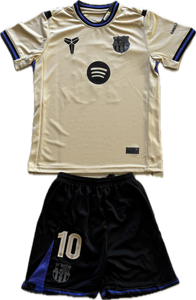 Lamine Yamal #10 FC Barcelona 2025-2026 Kobe Edition Youth Kids Kit - Jersey & Shorts Set