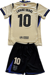 Lamine Yamal #10 FC Barcelona 2025-2026 Kobe Edition Youth Kids Kit - Jersey & Shorts Set