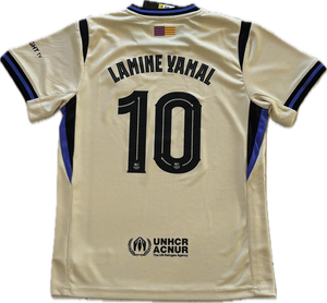 Lamine Yamal #10 FC Barcelona 2025-2026 Kobe Edition Youth Kids Kit - Jersey & Shorts Set