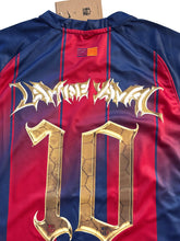 Load image into Gallery viewer, FC Barcelona 2025 Home Jersey Lamine Yamal #10 Special Edition Travis Scott Spotify &amp; UNHCR ACNUR
