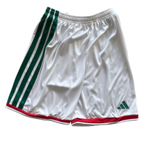 Load image into Gallery viewer, Mexico 2026 Aztec Sun Stone Green Youth Kids Jersey &amp; Shorts Kit World Cup Special Edition
