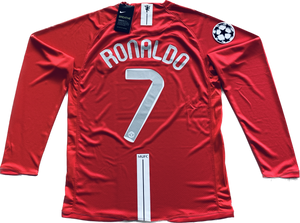 Retro Cristiano Ronaldo 2007/2008 UCL Final Manchester Retro Cristiano Ronaldo 2007/2008 UCL Final Manchester