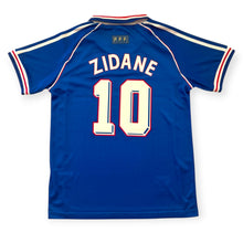 Load image into Gallery viewer, Zinedine Zidane #10 France 1998 World Cup Retro Kids Jersey &amp; Shorts Set

