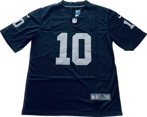 Jimmy Garoppolo #10 Las Vegas Raiders Game Jersey Black Home with tags