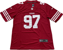 Load image into Gallery viewer, San Francisco 49ers Nick Bosa 97 Home Game Player Jersey NFC
