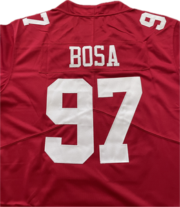 San Francisco 49ers Nick Bosa 97 Home Game Player Jersey NFC