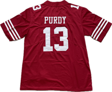 Load image into Gallery viewer, San Francisco 49ers Brock Purdy 13 Home Game Player Jersey NFC Men’s
