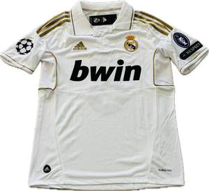 Kaka 2011-12 Real Madrid Adidas White short sleeve UCL champions league Soccer Jersey