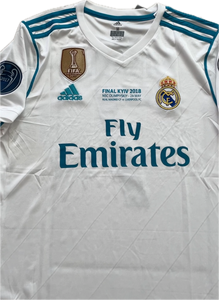 Real Madrid Cristiano Ronaldo 7 Soccer Jersey 2017 2018 La Liga Champions League Kyiv Mens