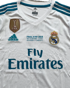 Real Madrid Cristiano Ronaldo 7 Soccer Jersey 2017 2018 La Liga Champions League Kyiv Mens