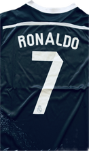 Load image into Gallery viewer, Cristiano Ronaldo 7 Real Madrid Adidas Retro 2014-15 Yamamoto Dragon Black Third Jersey Champions League Edition
